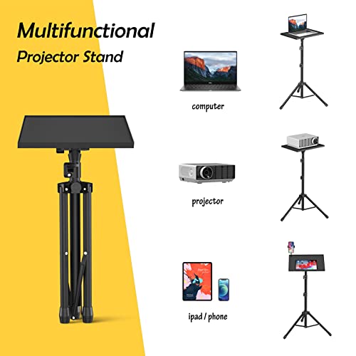 Facilife Projector Stand Tripod - Laptop Tripod Projector for Daily Use